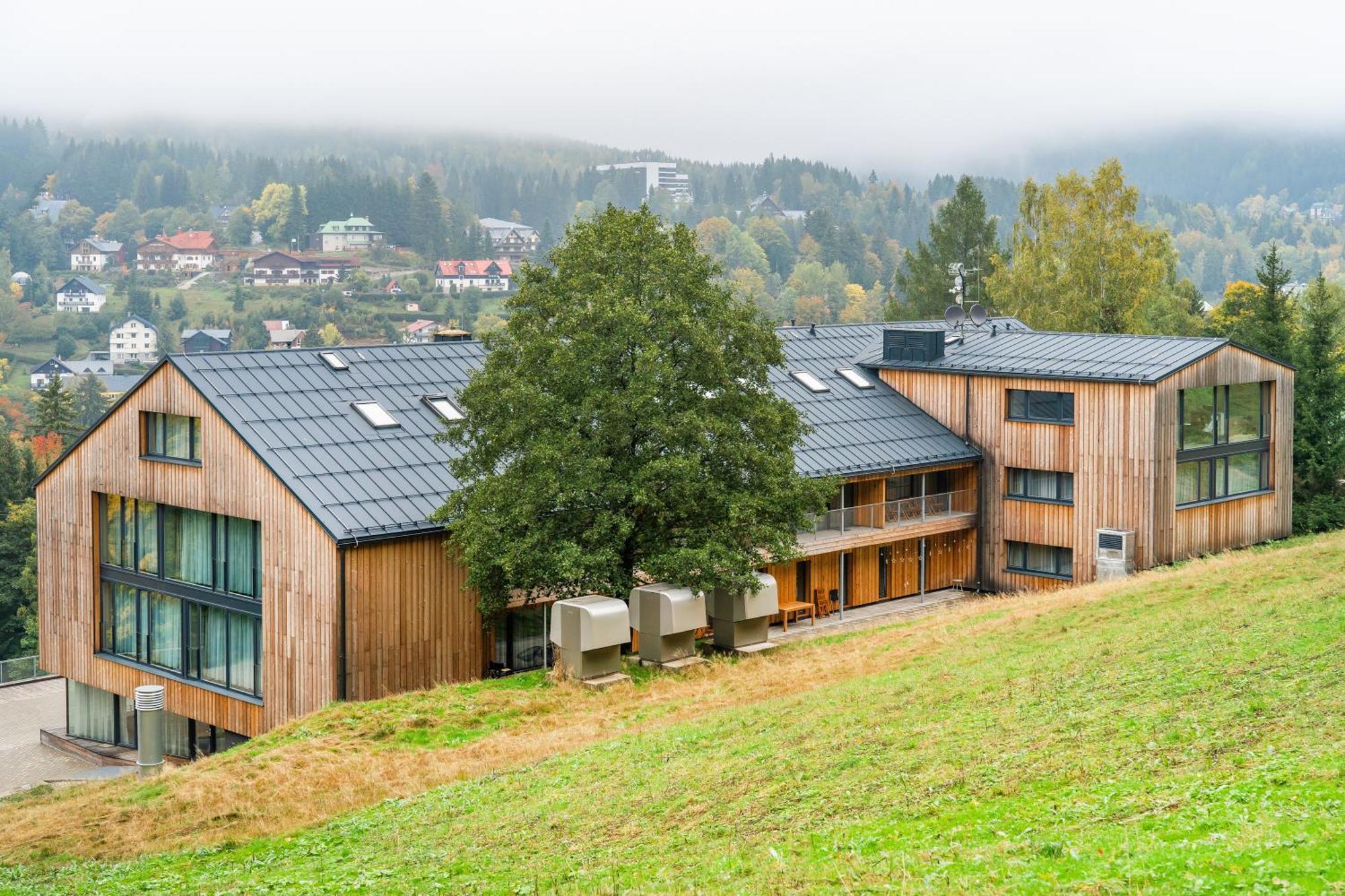 Apartamento Rezidence Alpina Špindlerŭv Mlýn Exterior foto